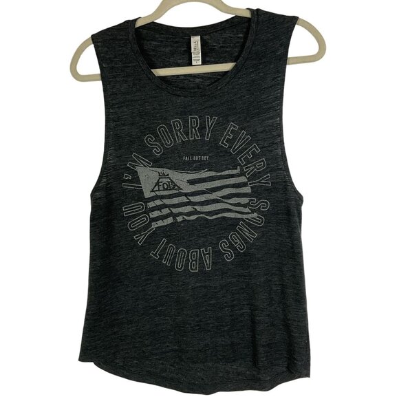 Bella+Canvas Tops - Fall Out Boy band tee by Bella+Canvas brand, size small, polyester/cotton